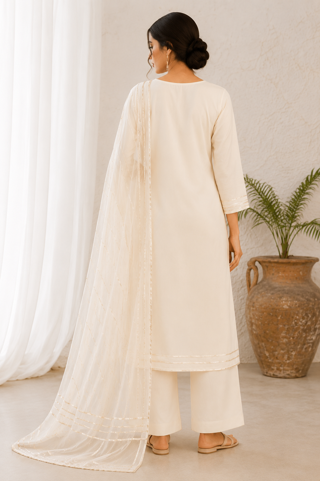 Ivory Suit Set