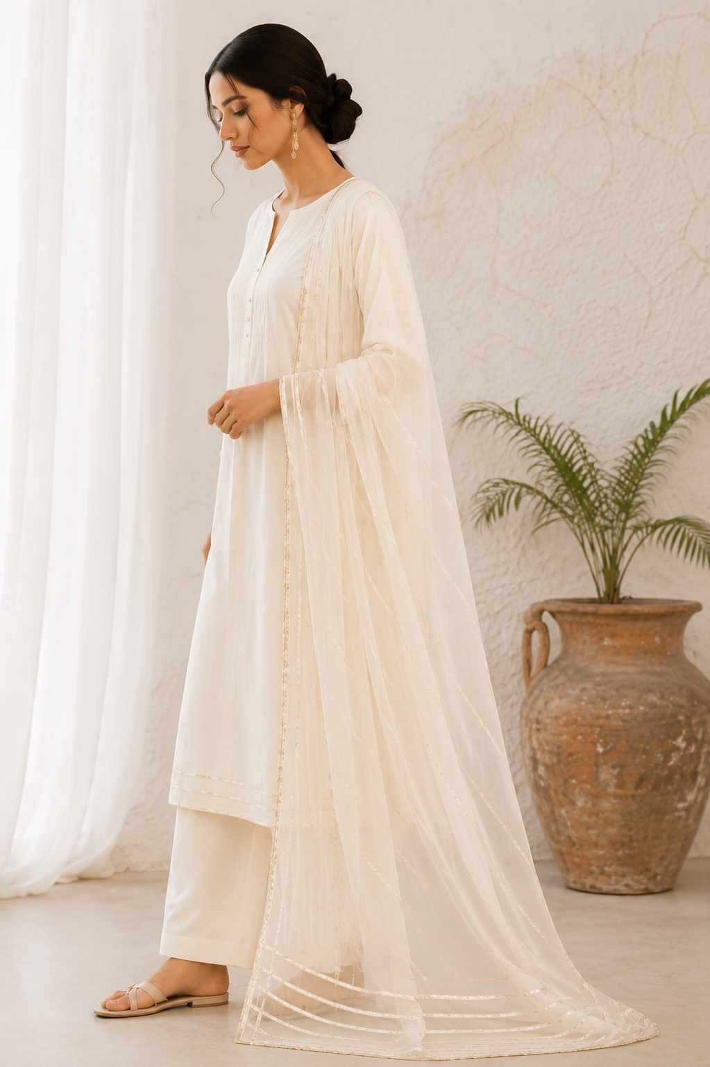 Ivory Suit Set