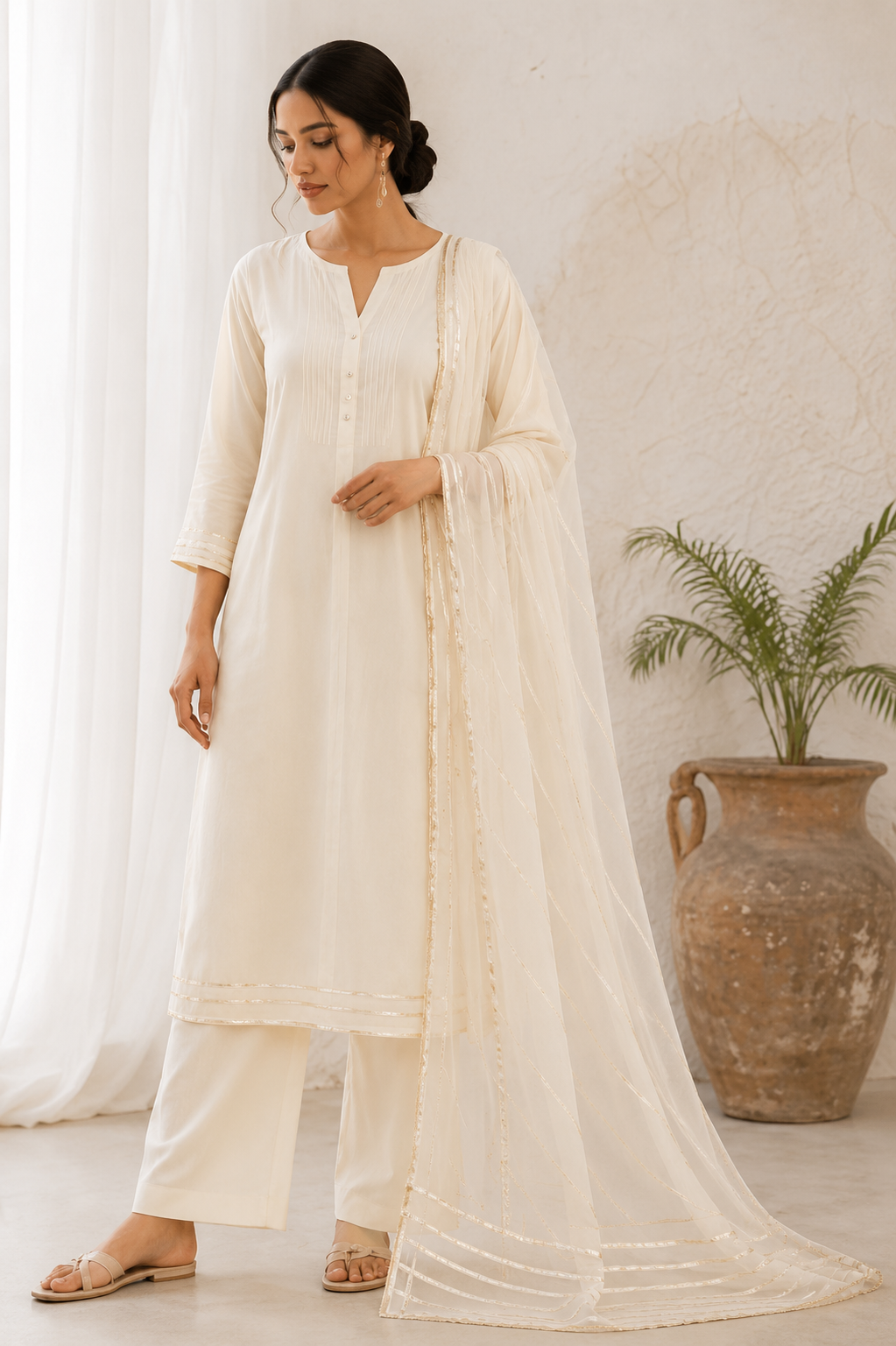 Ivory Suit Set