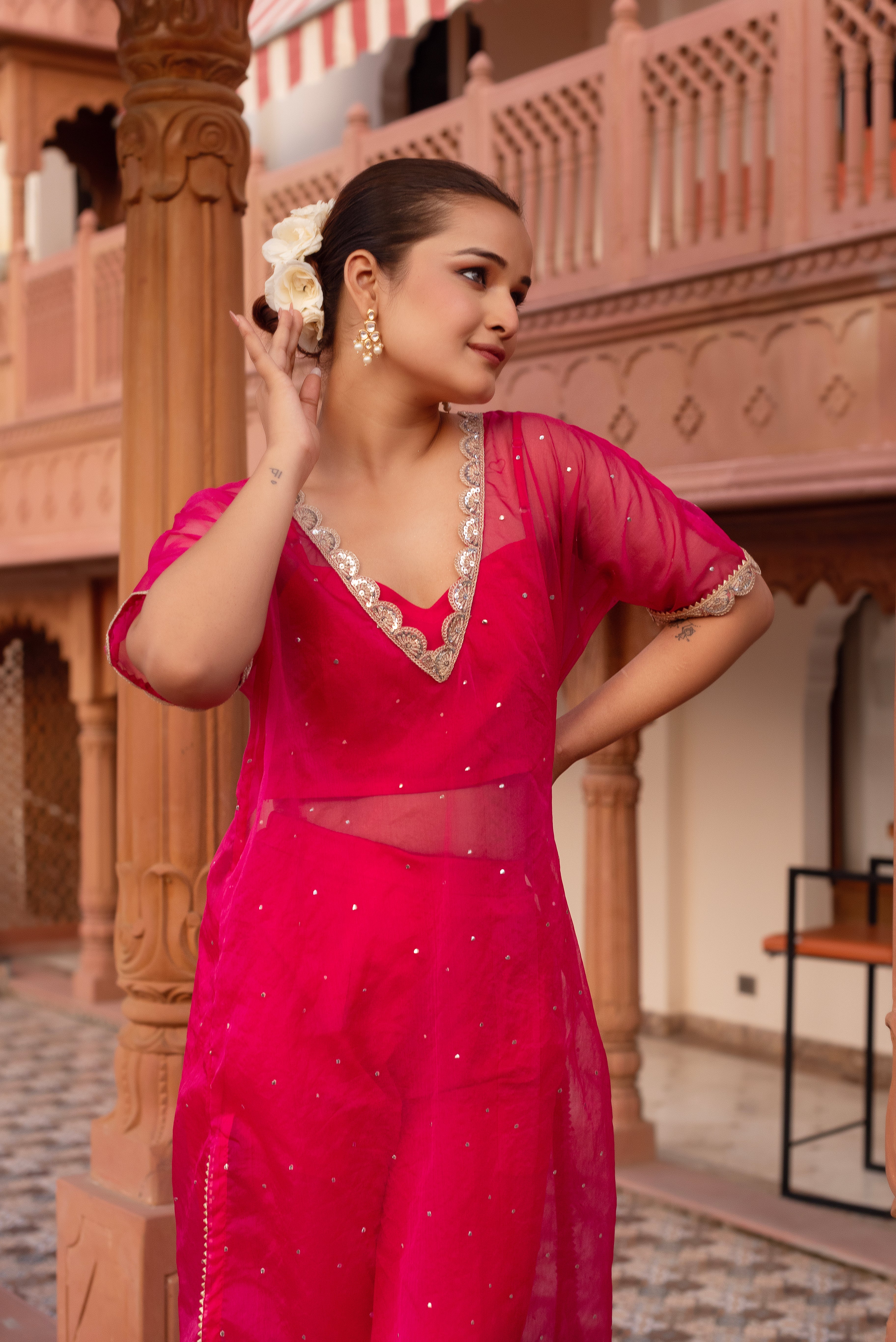 Rani Organza Coord Set